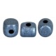Les perles par Puca® Minos kralen Metallic mat blue 23980/79031
